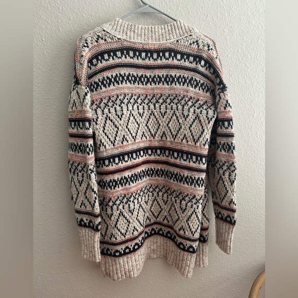 🌟 Mossimo multicolor long sleeve cozy oversized cardigan size small - Picture 5 of 5